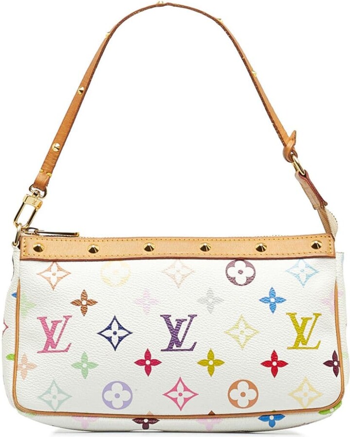 Louis Vuitton x Takashi Murakami 2007 pre-owned Pochette Accessoires clutch  bag - ShopStyle