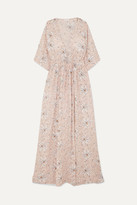 Thumbnail for your product : Eywasouls Malibu Liliane Floral-print Cotton-voile Maxi Dress