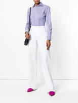 Thumbnail for your product : Ralph Lauren Collection plain flared trousers
