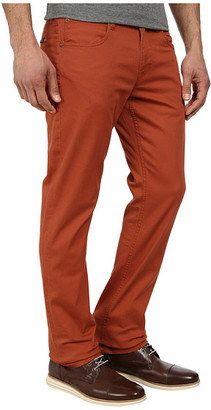 Hudson Byron Five-Pocket Straight Zip Fly in Rust