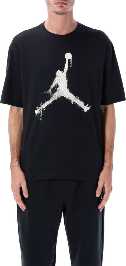 Jordan Brooklyn Oversized Logo T-Shirt