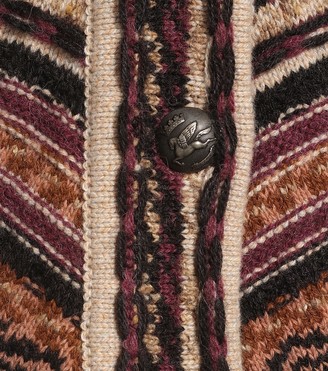 Etro Intarsia wool-blend cardigan