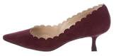Thumbnail for your product : Manolo Blahnik Srilasca Scalloped Pumps