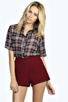 Thumbnail for your product : boohoo Brooke Woven Crepe Shorts