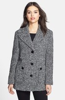Thumbnail for your product : Calvin Klein Wool Blend Single Breasted Jacket