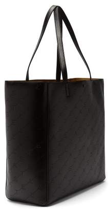 Stella McCartney Stella Logo Faux Leather Tote Bag - Womens - Black
