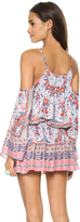 Thumbnail for your product : Blue Life Shirred Waist Halter Dress