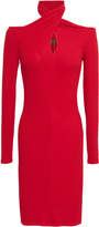 Thumbnail for your product : Enza Costa Cutout Ribbed Jersey Mini Dress