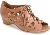 Thumbnail for your product : Bella Vita 'Pixie' Lace Up Cutout Leather Sandal