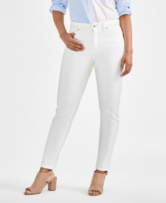 Style&Co. Style & Co Women's Mid-Rise Curvy Skinny Jeans, Created for  Macy's - ShopStyle