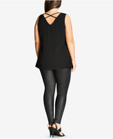 Thumbnail for your product : City Chic Trendy Plus Size Strappy Top