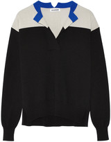 Thumbnail for your product : Jil Sander Color-block cashmere sweater