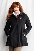 Thumbnail for your product : Lands' End Women's Plus Size Luxe Wool Swing Coat
