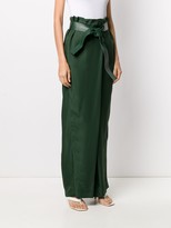 Thumbnail for your product : Ferragamo Belted High-Waist Trousers