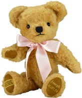 Thumbnail for your product : Merrythought Personalised London Curly Gold Teddy Bear With Gold Thread Soft Toy