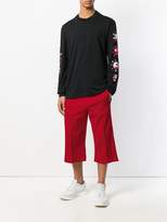 Thumbnail for your product : Maison Margiela cropped kick flare joggers