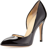 Thumbnail for your product : Charlotte Olympia The Lady is a Vamp Patent Pump, Black