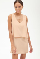 Thumbnail for your product : Forever 21 Double-V Tiered Dress