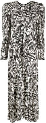 Isabel Marant Telenda polka-dot print dress