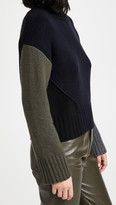 Thumbnail for your product : Naadam Colorblocked Crop Turtleneck