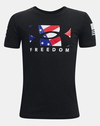 Under Armour Boys' UA Freedom Big Flag Logo T-Shirt - ShopStyle