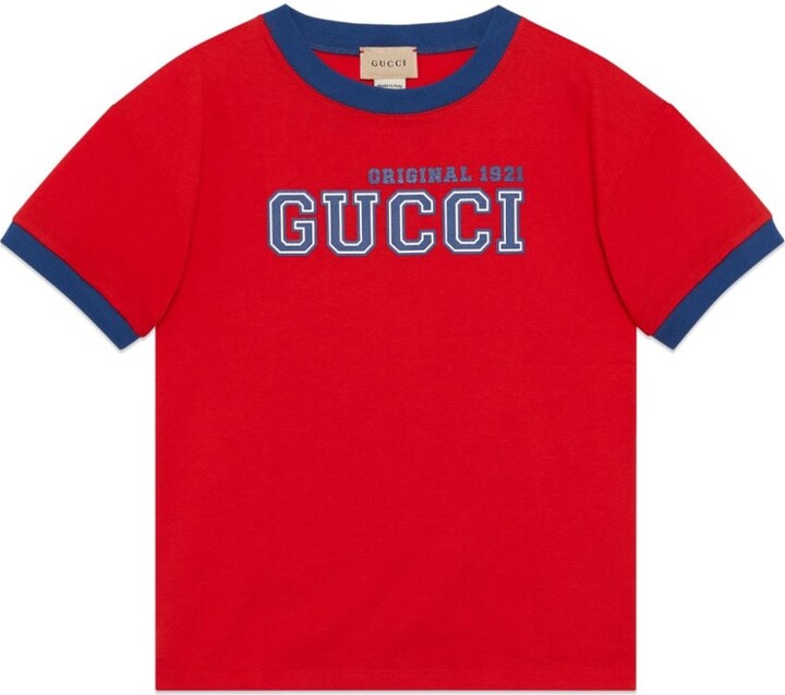 Gucci Logo T-shirt Red | ShopStyle