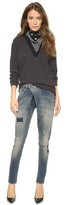 Thumbnail for your product : R 13 X Over Mended Jeans
