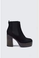 Thumbnail for your product : Select Fashion Fashion Womens Black Pema Seventies Stack Heel Boot - size 5