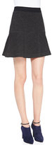 Thumbnail for your product : Rebecca Taylor Textured Flounce-Hem Skirt