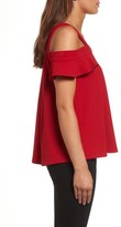 Thumbnail for your product : KUT from the Kloth Women's Erika Cold Shoulder Top