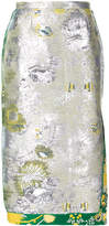 Rochas oriental pencil skirt 