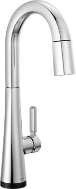 Delta Monrovia Touchless Pull Down Bar Faucet with Touch Technology