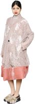 Thumbnail for your product : Antonio Marras Embroidered Cotton Lace Coat