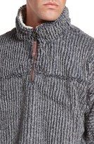 Thumbnail for your product : True Grit Men's Frosty Cord Pile Quarter Zip Pullover