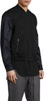 Thumbnail for your product : 3.1 Phillip Lim Classic Cotton Shirttail Bomber Shirt