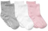 Thumbnail for your product : Carter's Kids Socks, Little Girls or Toddler Girls Solid Three-Pack