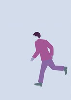 Thumbnail for your product : Design Within Reach "Running Man" by Dana Bell
