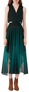 Maje Resio Ombre Side Cutout Dress - ShopStyle