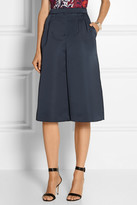 Thumbnail for your product : MSGM Duchesse-satin culottes