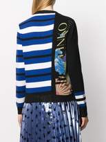 Thumbnail for your product : Pinko stripe and print jumper
