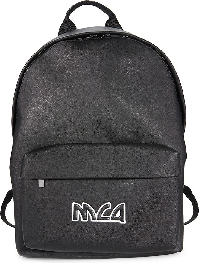 McQ Logo Leather Backpack ShopStyle