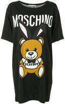 Moschino Playboy Teddy Bear T-shirt dress