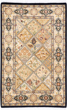 The Twillery Co. One-of-a-Kind Hand-Knotted Traditional Oriental Hayner Brown Area Rug