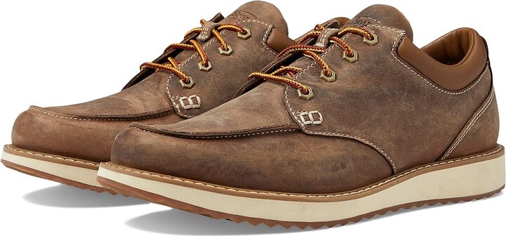L.L. Bean Stonington Shoe Moc Toe Men's Shoes Dark Cocoa : 7 D - Medium, Textile