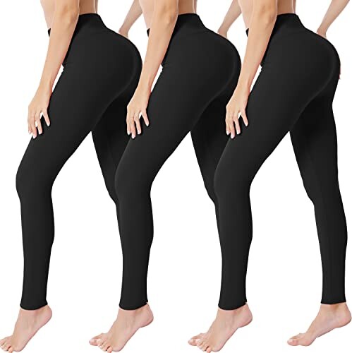 VALANDY Leggings for Women Buttery Soft Tummy Control Workout Gym Yoga ...