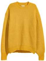 yellow knit sweater - ShopStyle