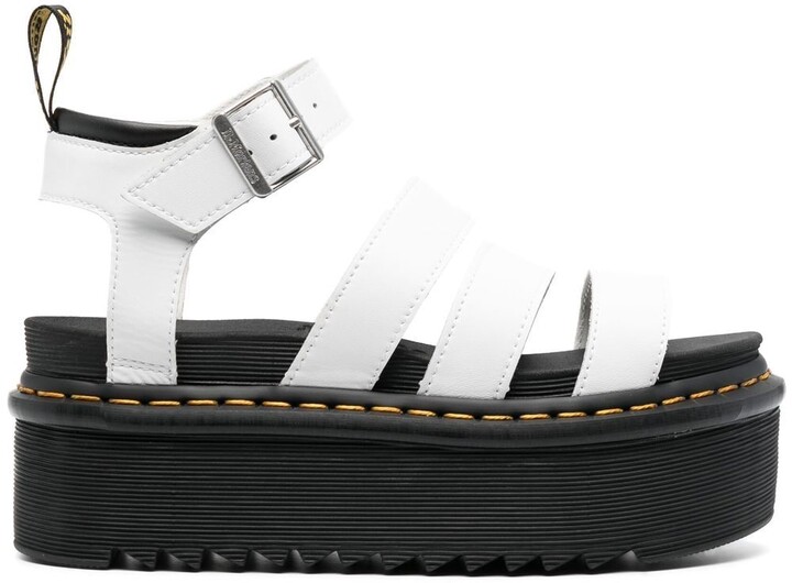 blaire hydro sandals white