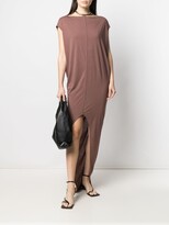 Thumbnail for your product : Rick Owens Lilies Front-Slit Jersey Dress