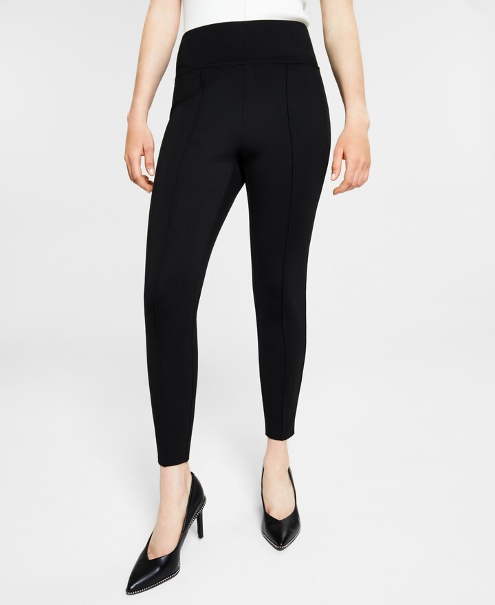Bar III Women's High-Rise Ponte-Knit Leggings, Created for Macy's -  ShopStyle