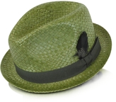 Thumbnail for your product : Paul Smith Straw Feather Trilby Hat